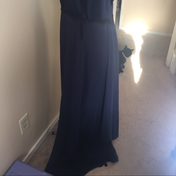 💙✨Beautiful beaded Evening gown prom dress 👗 - Picture 4 of 13